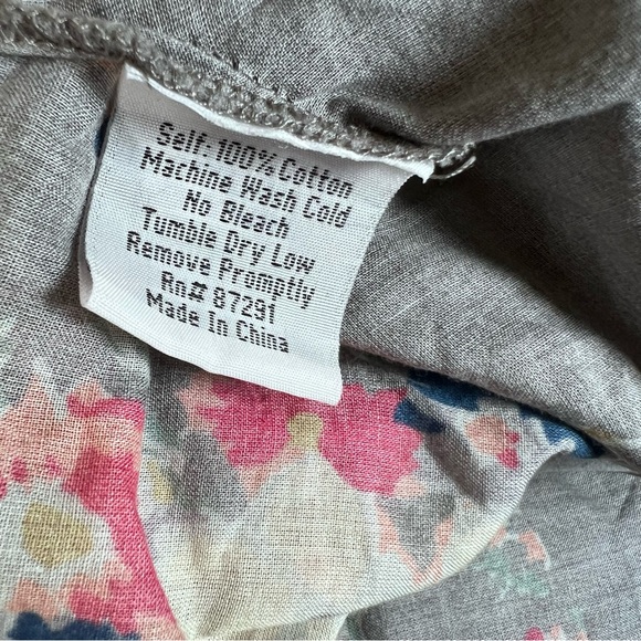 Johnny Was swim Tunic Coverup size small - Picture 5 of 5